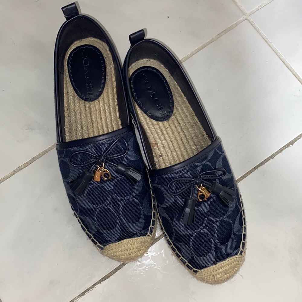 Coach Denim Carson Espadrille